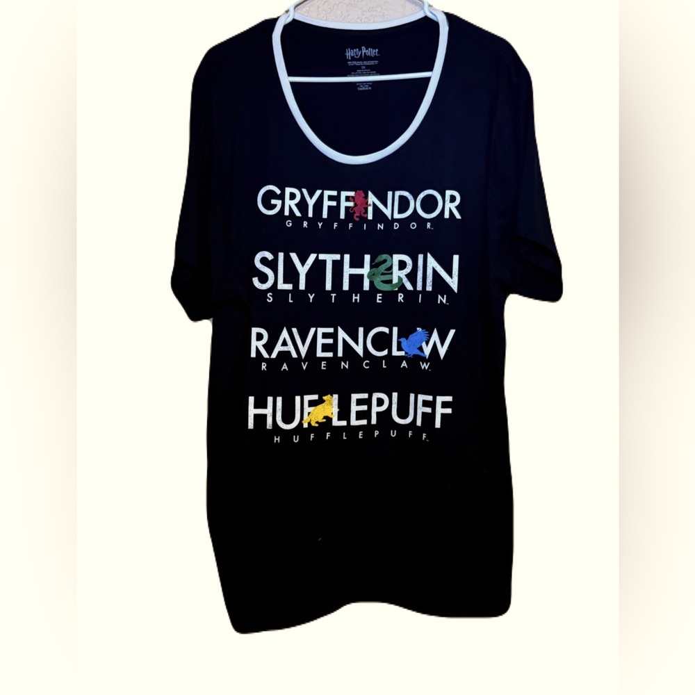 NWOT Harry Potter House Ringer Tee